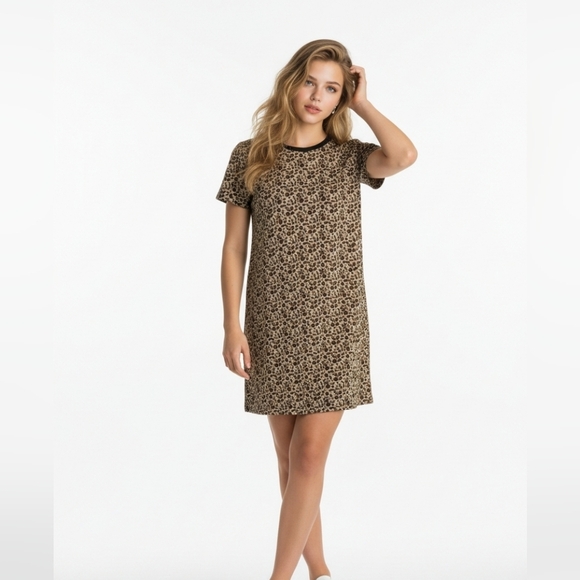 Tommy Hilfiger Dresses & Skirts - Tommy Hilfiger Leopard Print Dress size large